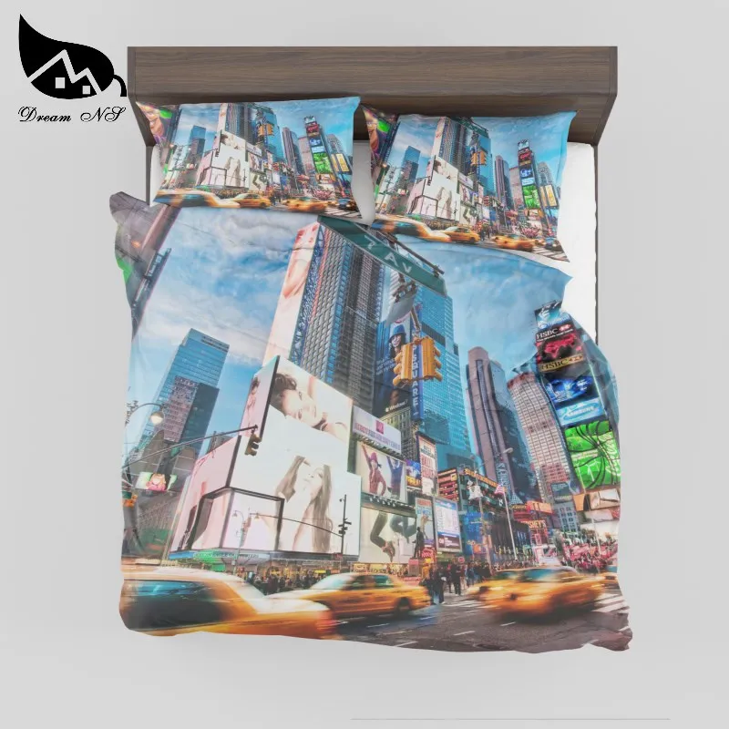 colour 15 Dream NS/набор постельного белья высокой четкости 3D с цифровым принтом для внедорожников, высотное строение, пододеяльник на заказ, домашний текстильное постельное белье - Цвет: colour 15