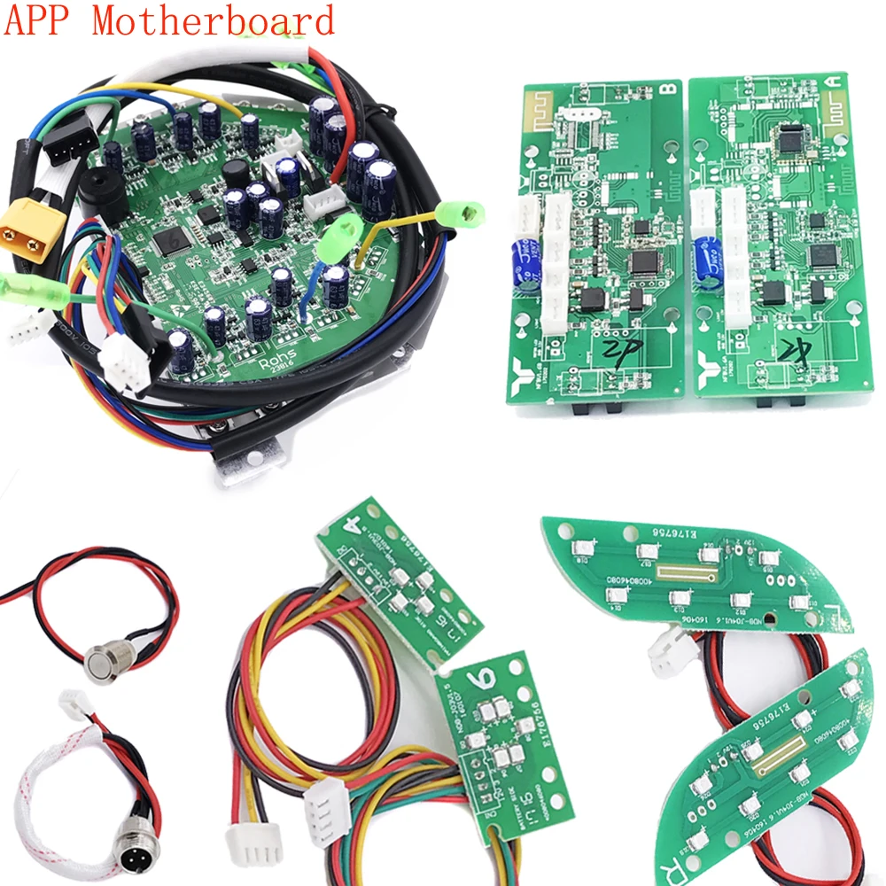 DIY 6,5 8 1" 2 колеса самобалансирующийся электрический скутер материнская плата Ховерборд материнская плата рулевое колесо плата управления Замена