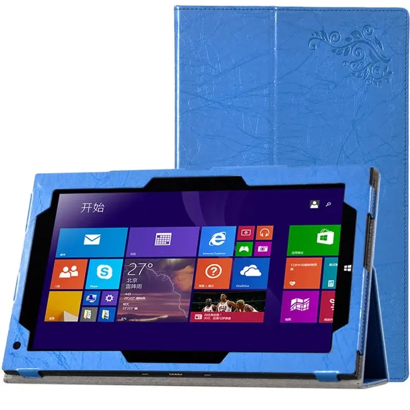 Роскошный Ультратонкий Фолио-стенд с цветочным принтом из искусственной кожи защитный Магнитный чехол для Teclast Tbook 16 11,6 ''Tablet PC