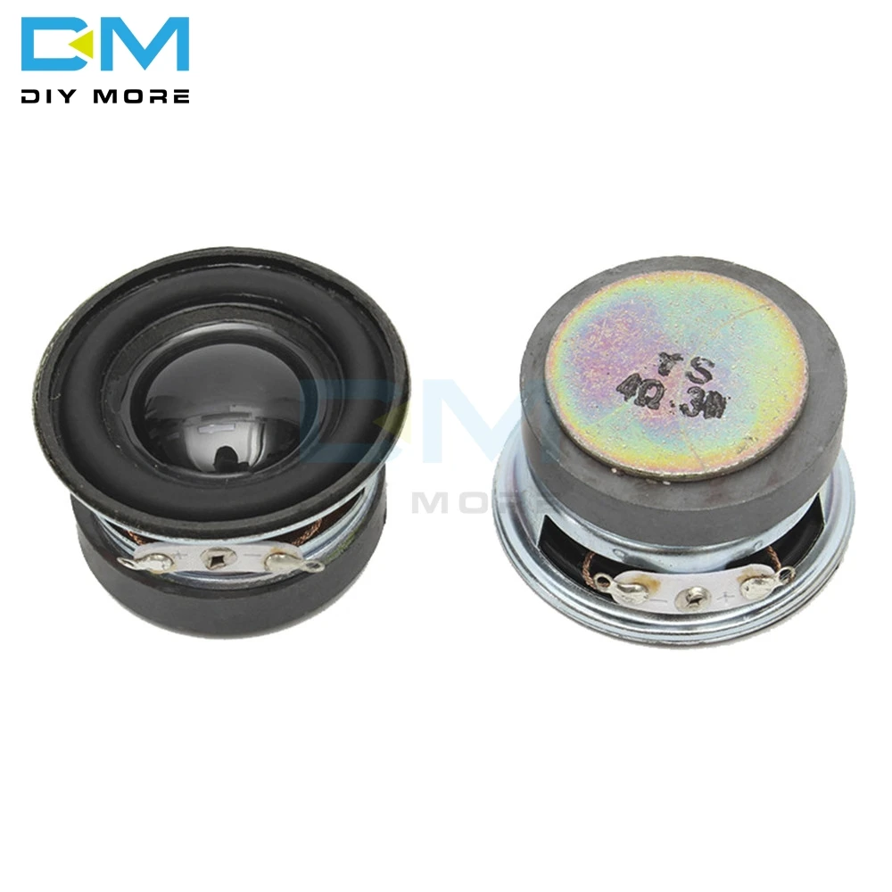 

Acoustic Speaker 4 Ohm 3W 40MM Speaker 36MM External Magnetic Black Hat PU Edge Acoustic Components