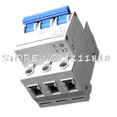 

DZ47-60 C50 Air Switch MCB Miniature Circuit Breaker 400V 50A 3P 3 Poles