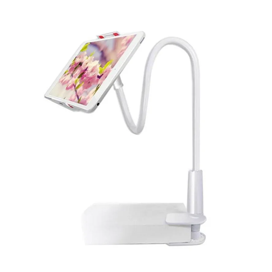 Neue Ankunft 1 stück Universal 360 Flexible Tisch Stehen Halterung Faul Halter Für Telefon Ipad Tab