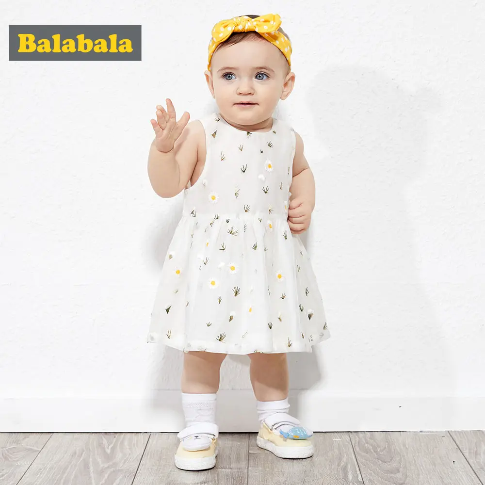 BalabalaChildren/Одежда для маленьких принцесс Платье девочек Милые модные платья с
