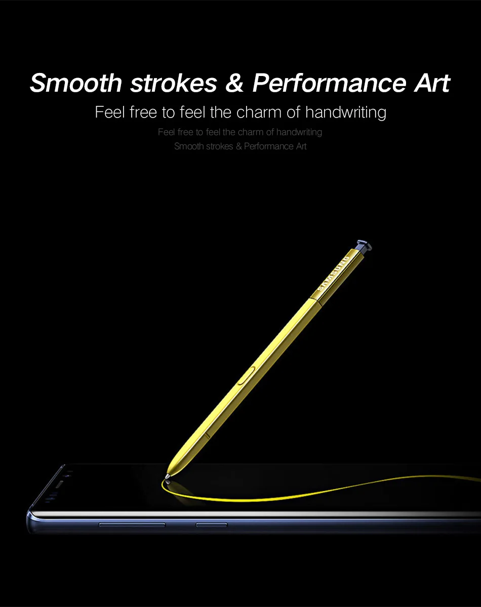 3Samsung Galaxy Note 9 s Pen Original Replacement S-Pen Convenience Waterproof Writing with Bluetooth Note9 Stylus S Pe