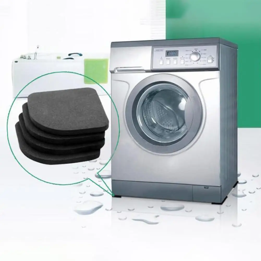 4pcs/set Anti vibration Pad Washer Anti Slip Mats Shock Absorbers