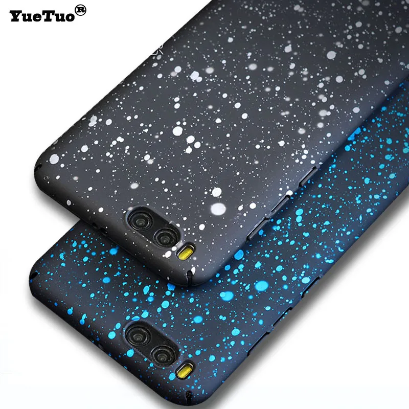 

YueTuo case for xiaomi mi6 mi 6 3d bling glitter matte protective luxury original hard back ultra thin full cover coque phone
