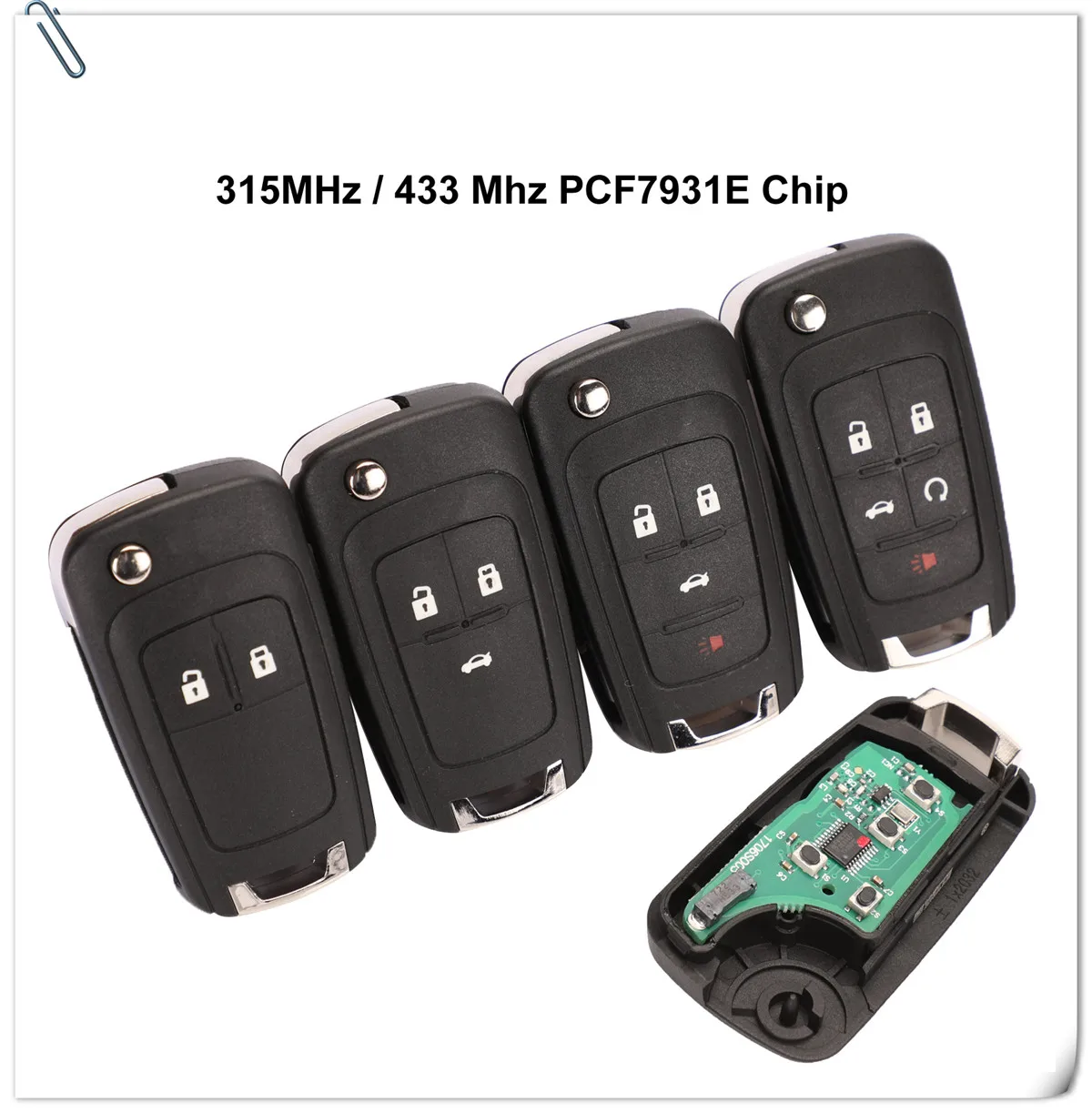 Chiave/Telecomando Per Opel Astraj Insignia Mokka "irac Valeo Hu100 Lama - 10pcs 2/3/4/5 Pulsanti 315/433mhz Id46 Chip Opel - HTB1NOtAd21G3KVjSZFkq6yK4XXaO
