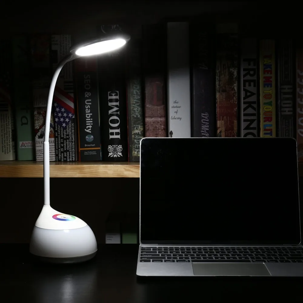 

5000-5500K 16 Pcs LED Eye-protection Long Lifespan Flexible Adjustable Hose Fast Touch Sensor Living Color Light LED Lamp