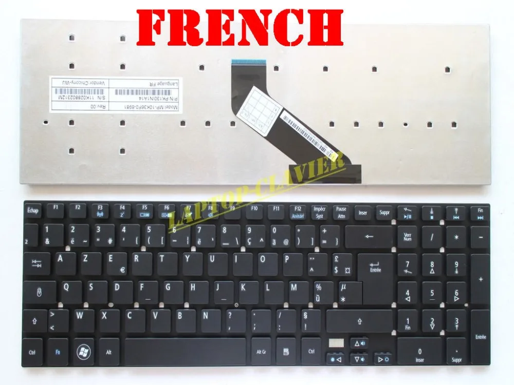 Genuine New Acer Aspire E1-510 E1-510P E1-522 E1-530 E1-530G E1-532 Keyboard US
