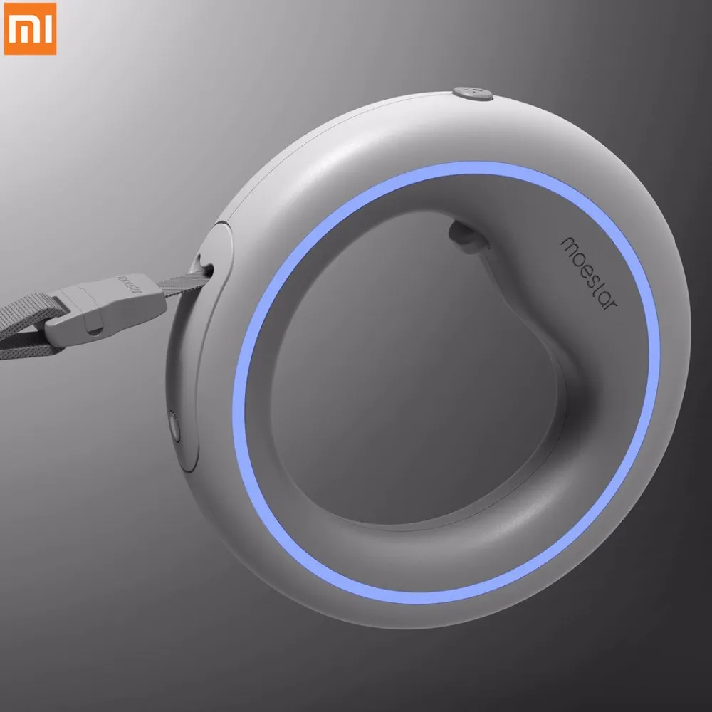 Автоматическая телескопическая Тяговая веревка Xiaomi Pet поводок цепь эластичное