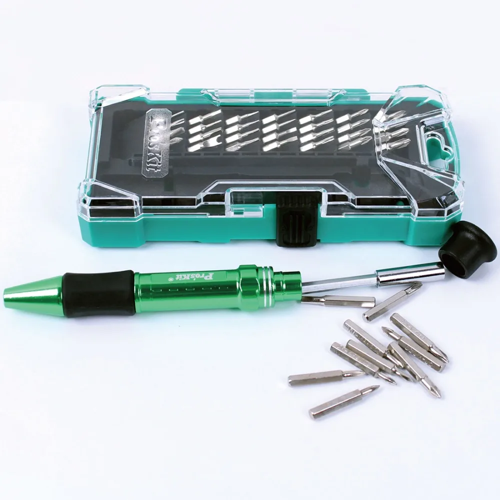 Free Shipping ProsKit SD 9608 30pcs Multifunctional Precision Screwdriver Set Toolkit