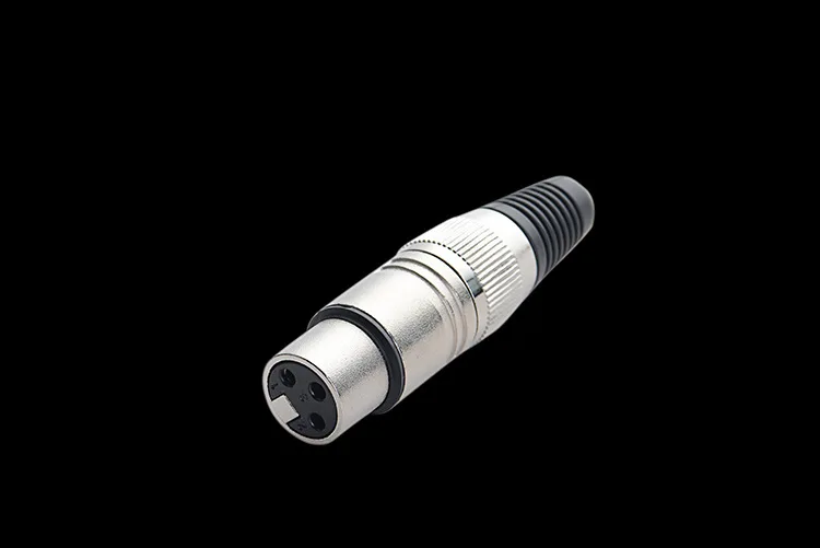 3 контактный разъем XLR гнездо микрофон аудио Бесплатная доставка|Соединители| |