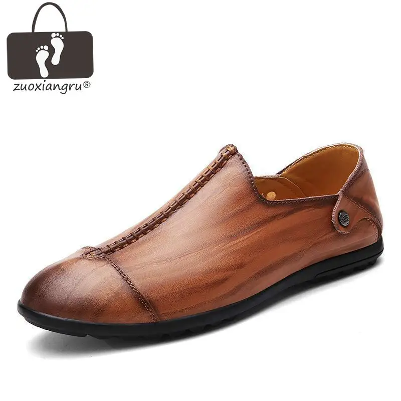 

All Season New Men Shoes Fashion Flats Leather Shoes Casual Business Shoes Dress Shoes Leather Office Comfortable Breathable