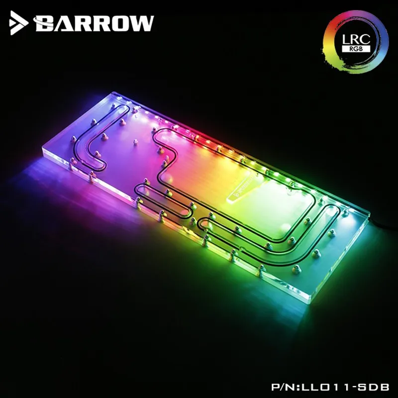 Водная плата Barrow V1 водная для Lian Li динамический чехол Intel CPU водный блок и