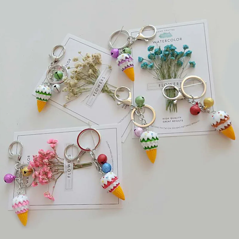 2019 New Cream Porte clef Women Fluffy Pompom Keychain llavero pom key chain Rabbit Fur Ball Bag Chaveiro sleutelhanger Pomp | Украшения и