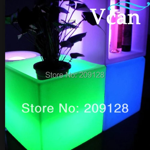 Перезаряжаемые батареи RGB с пультом дистанционного управления или Swtich водонепроницаемый IP67 LED сад горшок V v-e005