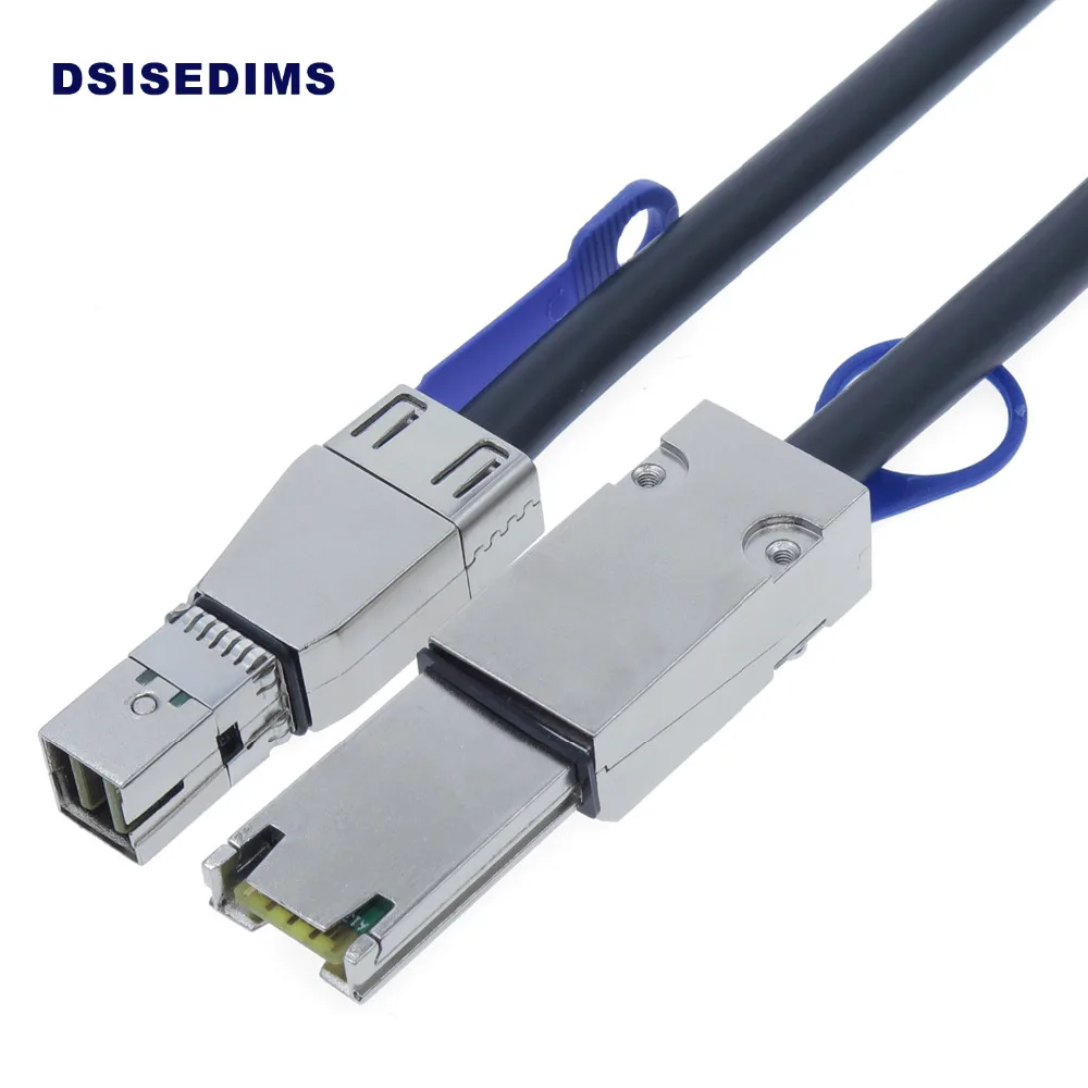 External Mini SAS 4x SFF 8088 to Mini SAS High Density SFF 8644 Data Server Raid Card Cablein