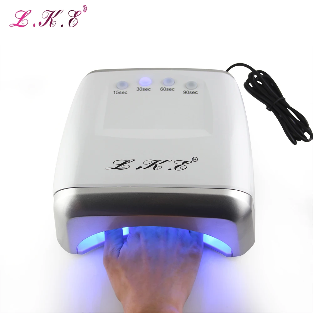 

LKE 60W LED UV Lamp Curing All Nails Gel Polish Machine with SmartSens for Manicure Salon Nail Art Tools Gel Varnish Dryer