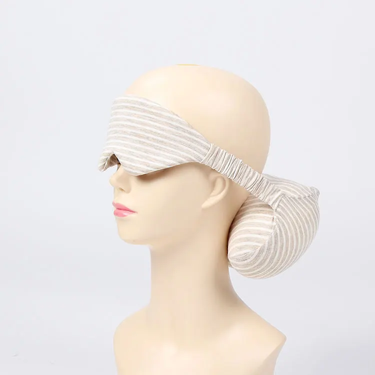 Новая 15 видов стилей подушка из хлопка с эффектом памяти/пенопласта многофункциональная бизнес-подушка для шеи и маска для глаз переносная - Цвет: White