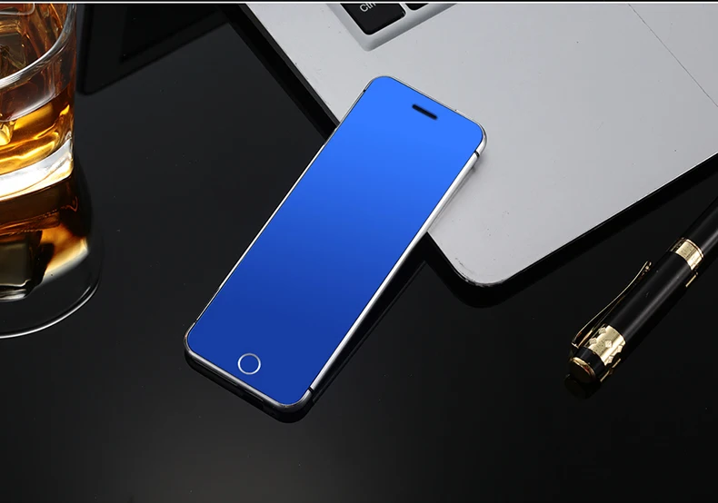 ULCOOL V66 плюс мобильный телефон 1,67 "Супер Мини ультратонкие карты роскошные MP3 Bluetooth пылезащитный противоударный