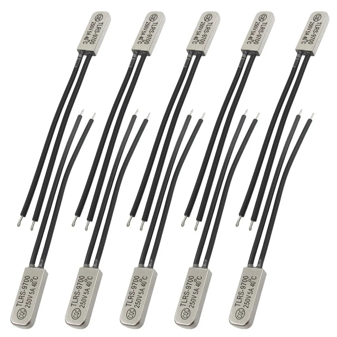 5X JFBL 10 Pcs Bimetal Temperature Control Switch Thermostat 40Cin