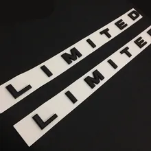 Новая матовая черная ограниченная эмблема значок высота 3 см-1 пара