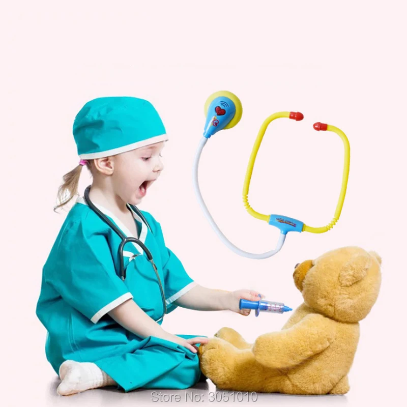 1 шт./компл. Детский Набор доктора Play Toys Set Doctors Juguetes для детского медицинского комплекта детская имитация больница образовательная коробка