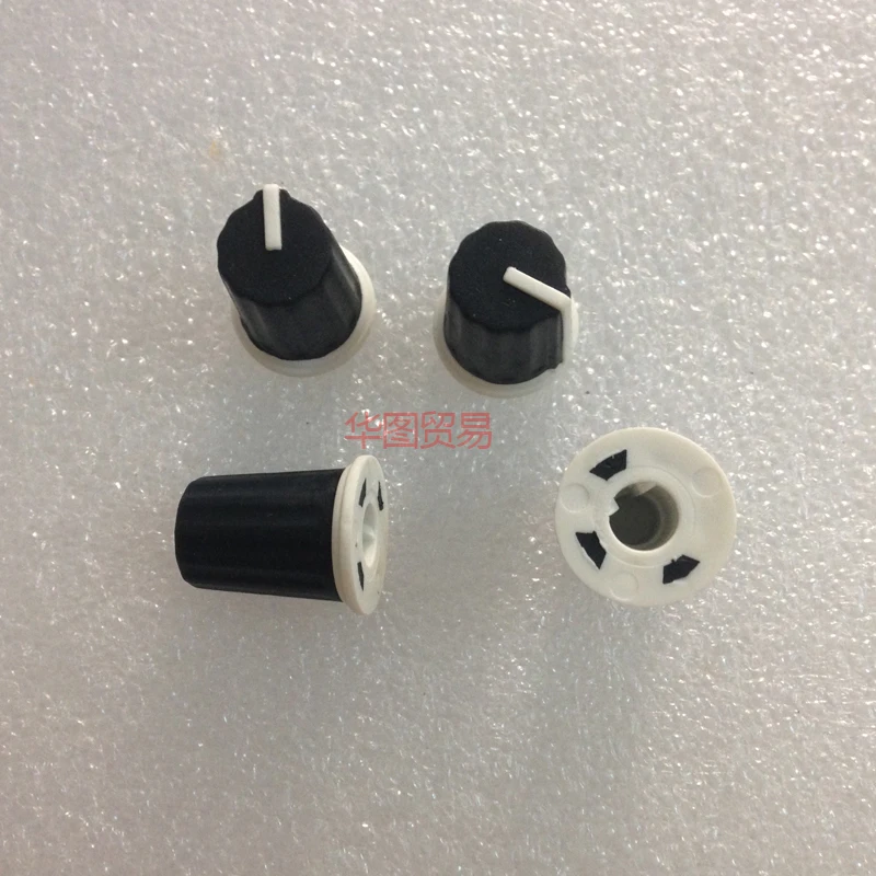 10 Pz Mixer Per Pioneer Djm-300/500/600/3000 Cap Manopola Del Potenziometro 90 Gradi 270 Gradi Nero Interruttore Audio Manopola Del Volume