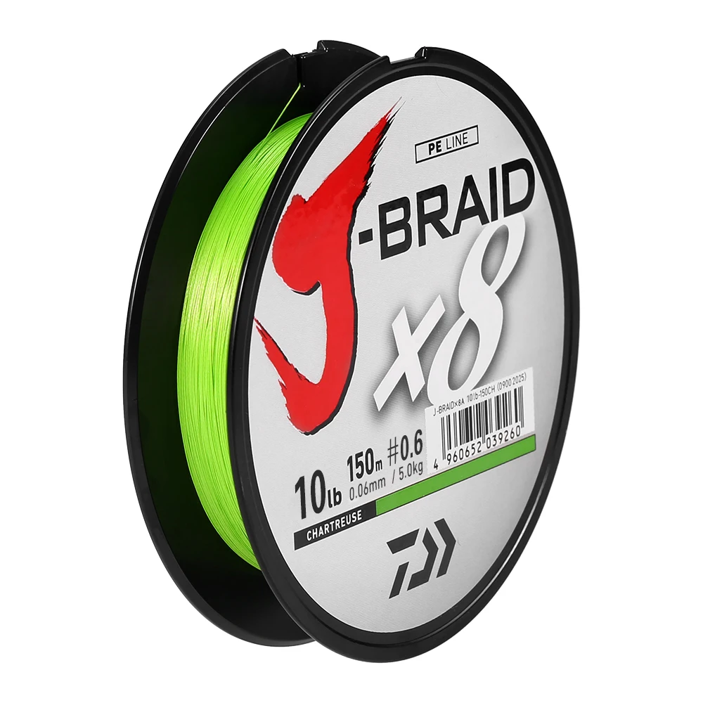 دايوا 100% الأصلي J-BRAID X8 300 M 8 مضفر خيط صنارة الصيد حيدة الصيد PE خط 10-60lb صنع في اليابان Pesca البحر الصيد