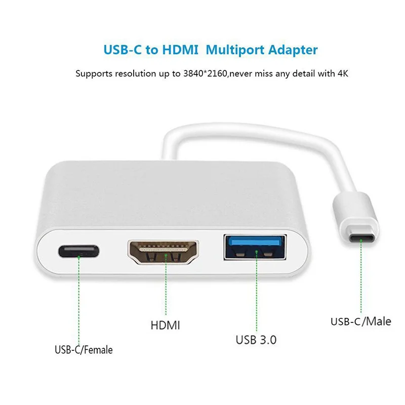 USB 3 1 Тип C адаптер с HDMI для samsung S8 Примечание 8 DEX Режим ПК док станция Nintend