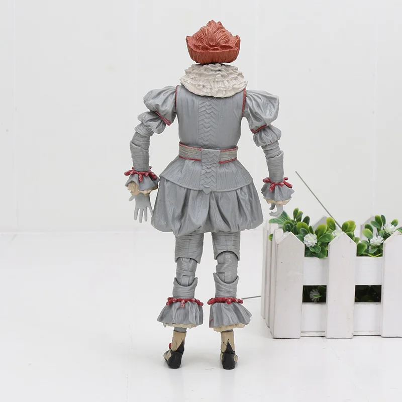 NECA Stephen King's It конечная пеннивайз ПВХ фигурка Джокер клоун BJD ужас Коллекционная модель игрушки Рождественский подарок