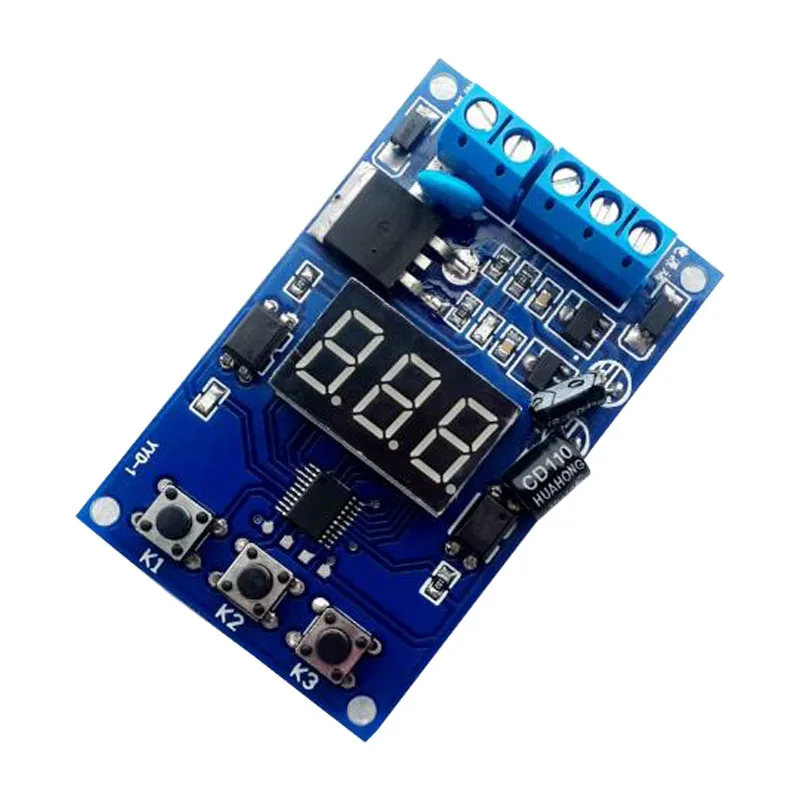 

Trigger / Loop / Timing / Delay Switch Circuit, MOS Tube Control Board Aging Test Module 12V 24V