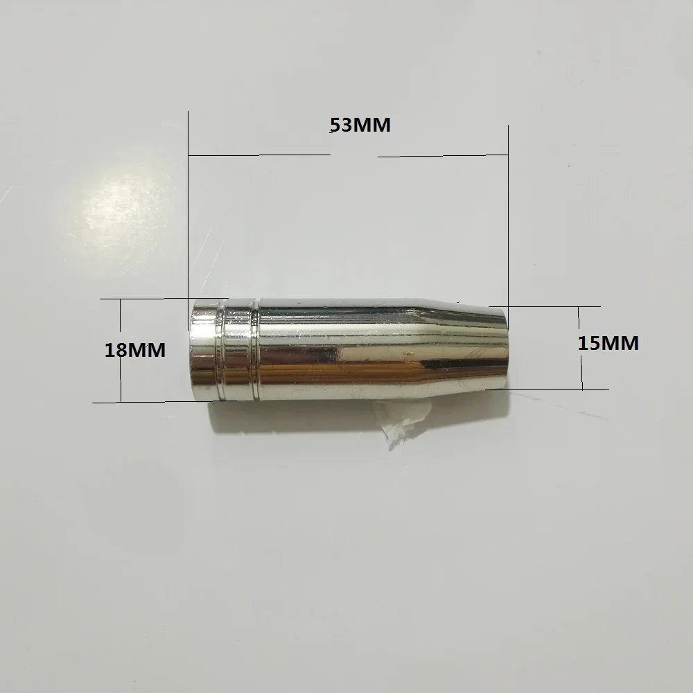 30 ШТ CO2 Mig Mag полуавтоматы для сварки сварочная горелка рукав MB 15AK расходный материал газовое сопло M6* 25 ММ 0.8 1.0