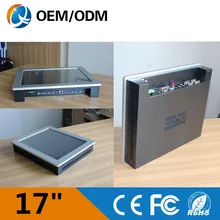 17» industrial pc resistive touch screen 4GB DDR3 32G SSD Resolution 1280×1024 2GB RAM 32G SSD with Intel Celeron C1037U 1.8GHz
