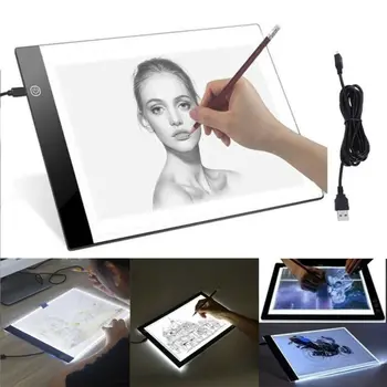 

Digital A4 LED Graphic Tablet for Drawing Sign Display Panel Luminous Board Gift