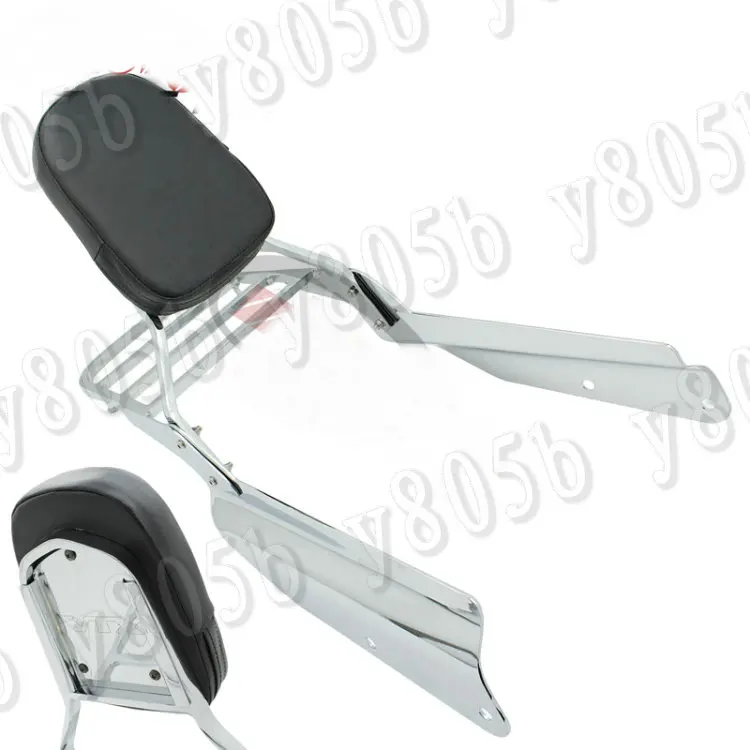 New Motorcycle Backrest Sissy Bar Luggage Rack For Honda VTX1300