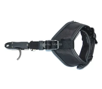 

Free shipment Hunting archery compound bow Accessory bow Release for shooting practice with trigger wrist strap steel caliper