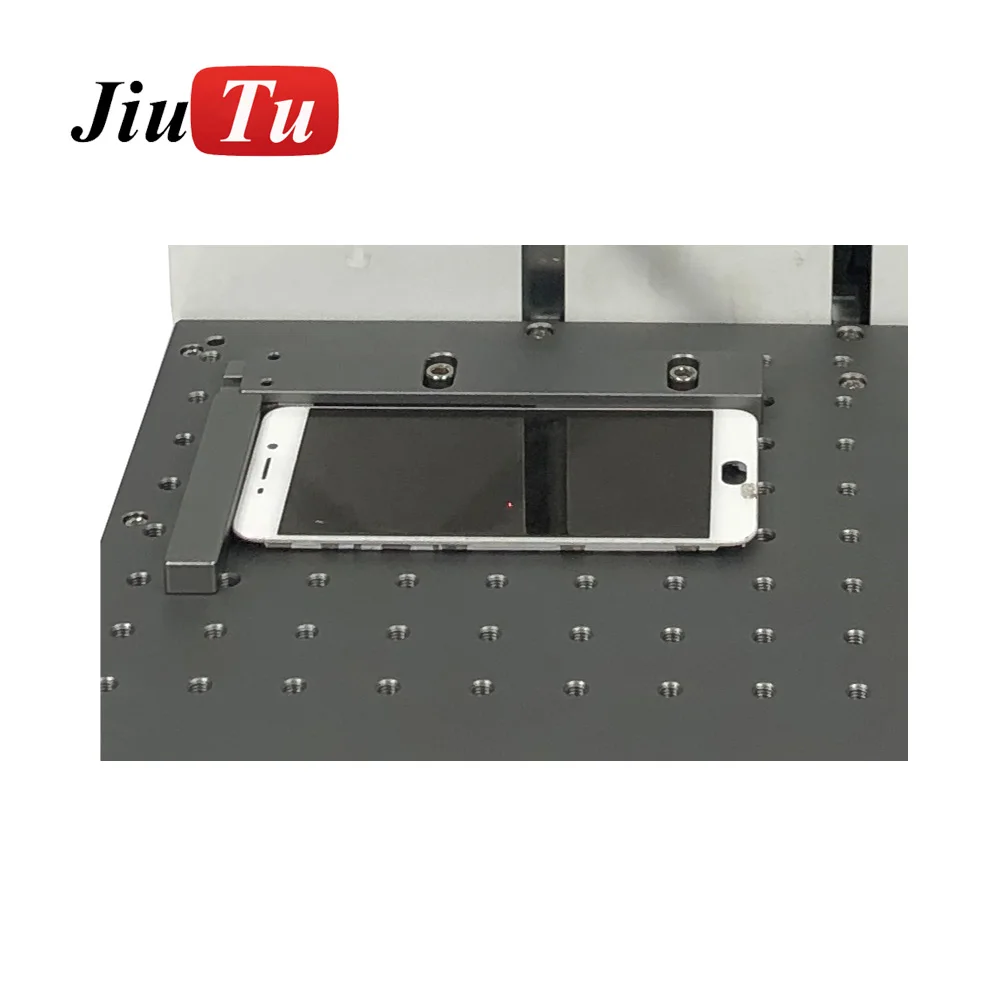 Automatic Fiber Laser Marking Machine Engraver Cutter With Built-in Computer For iPhone 8 8P XS XR XSMax Rear Glass Separation (5)