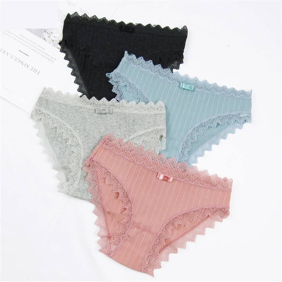 4 pieces ladies' pants Japanese cute and comfortable cotton girl