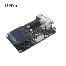 Lusya OLED ES9038q2m OPA1612 Op декодер цифровой вещательной платы ies 32 бит/384 K DSD128 для Raspberry pi 2B 3B 3B+ DAC G4-001
