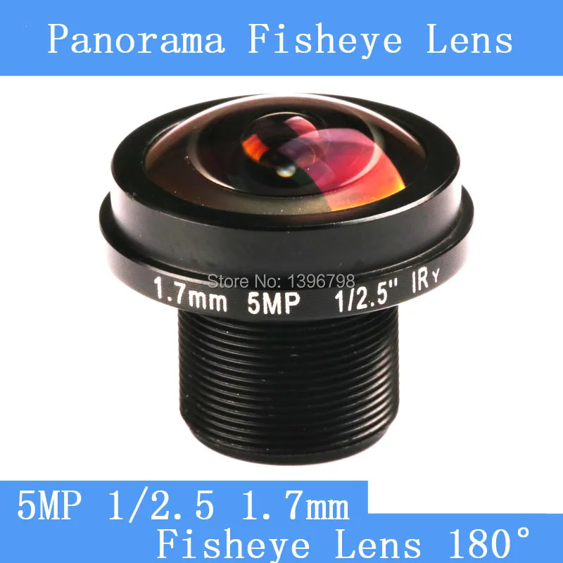 Lente de Câmeras de Vigilância de Segurança Pu’aimetis Ultra-wide Lente M12 Rosca 1 – 2. 5 6g 1.7mm hd