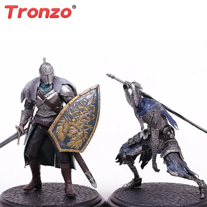 

Tronzo 18cm Dark Souls PVC Action Figures Collectible Model Toy ARTORIAS DXF Faraam Knight Figure Dolls Birthday Gift For Boy