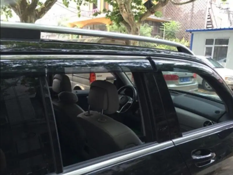 

4pcs Chrome Window Visor Deflector Rain Shield For Mercedes Benz GLK GLK200 GLK220 GLK250 GLK300 GLK350 2008-2015