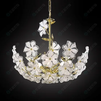 

Pastoral style branches lighting fixtures model room chandelier romantic bedroom acrylic plum blossom chandelier