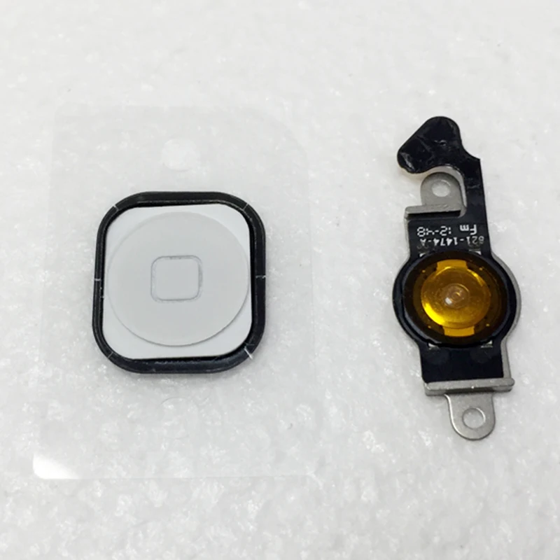 

1pcs Original Home Button Key with Flex Cable Assembly For iPhone 5 5G Repairing Parts Black White