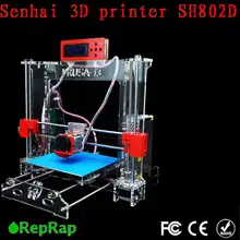 Standard / Auto leveling Prusa i3 3D Printer DIY KIT 802D /802DA Transparent LCD Screen