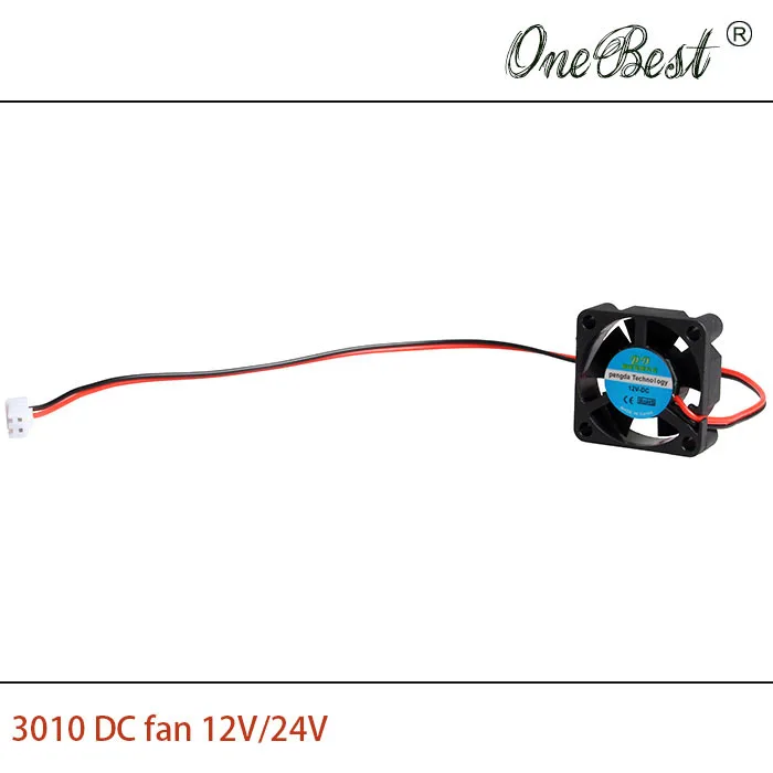Детали для самостоятельного изготовления 3010 охлаждающий вентилятор постоянного тока 12 В 2,54 А 30x30x10 мм(30*30*10 мм) с интерфейсом для 3D принтеров аксессуары