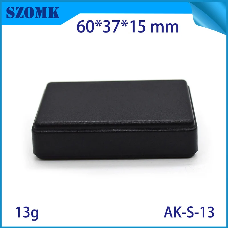 plastic enclosure for electronics control box szomk diy enclosure junction box plastic housing small abs instrument enclosure distribution box black plastic box enclosure electronics case (4)