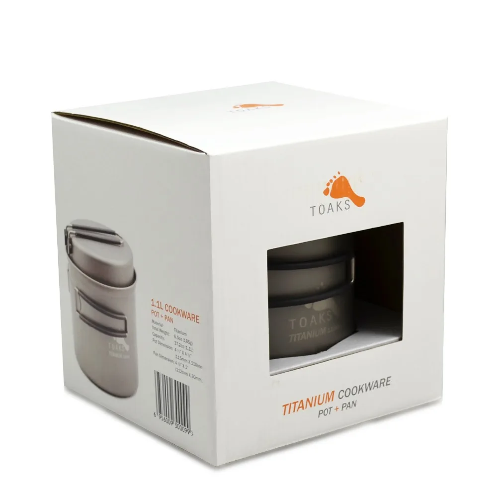 Tazas 1100 ml utensilios ultraligero de titanio olla sartén acampar al aire libre tazón de titanio Picnic