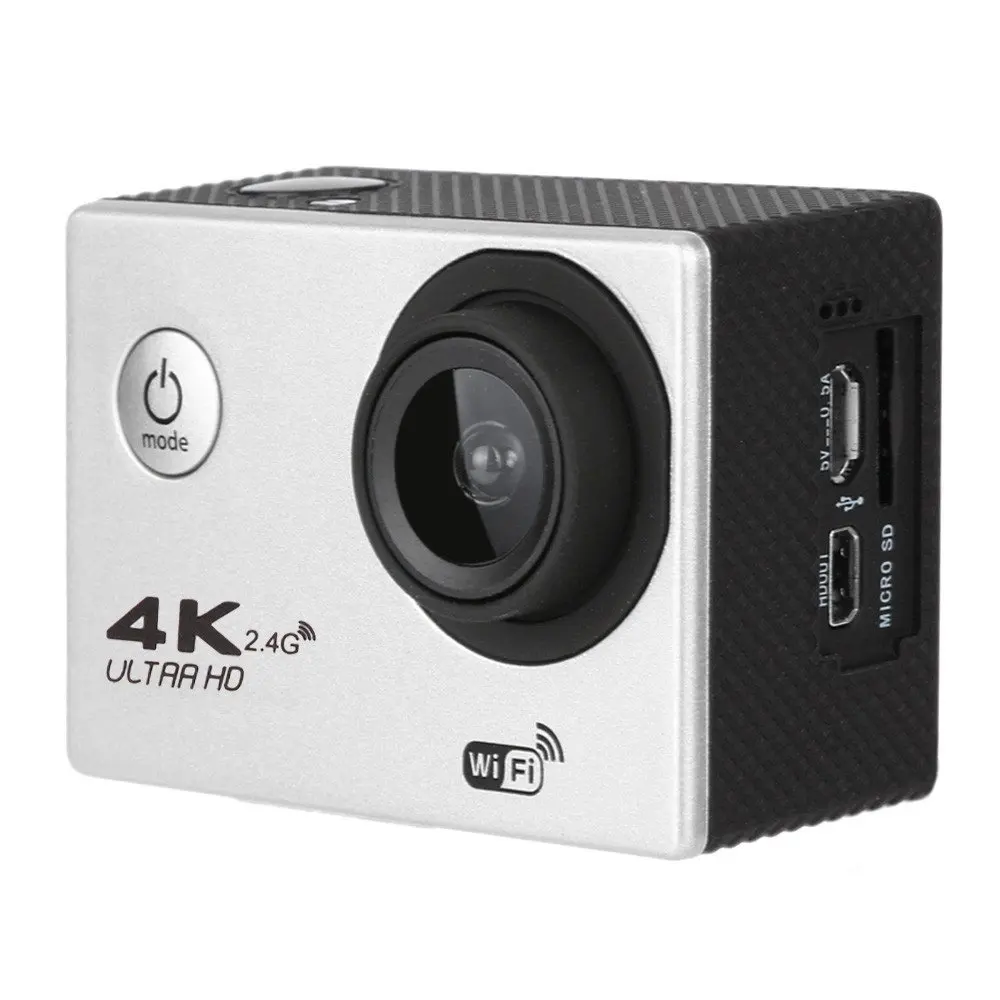 Экшн камера F60 / F60R Ultra HD 4K 30fps WiFi 2 0 дюйма 170D go Helmet Cam pro Подводная Водонепроницаемая